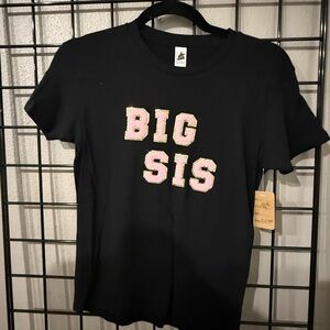 Black Big Sis T-Shirt